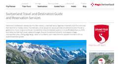 Desktop Screenshot of magicswitzerland.com